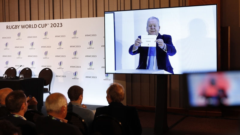 Bill Beaumont announces France as 2023 Rugby World Cup hosts