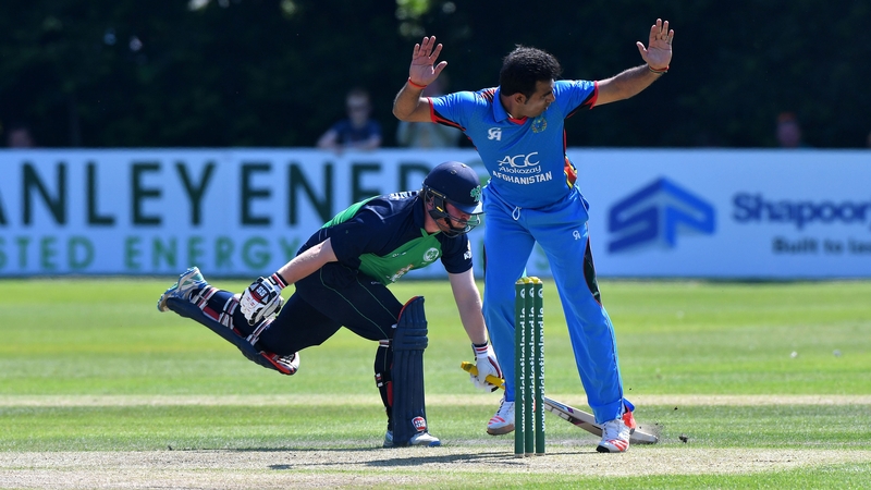 Ireland's Paul Stirling in action against Afghanistan last year