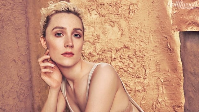 <p>Saoirse Ronan in The Hollywood Reporter</p>