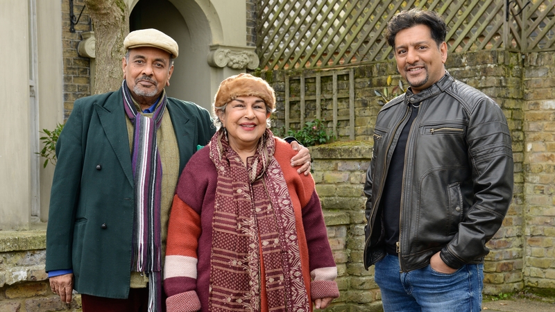 Auntie Mariam and Uncle Arshad with Masood - EastEnders fans have been promised "incredibly challenging, fun and exciting stories ahead"