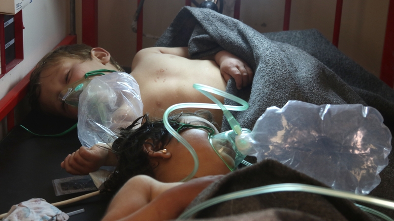 The sarin attack on Khan Sheikhoun killed dozens and injured many more including children