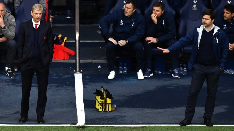 The managers go head to head on Saturday afternoon