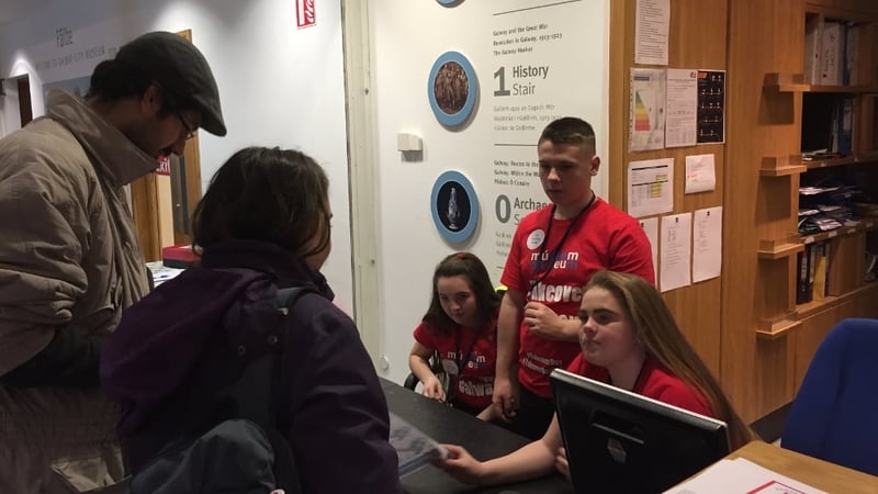 Teenagers have taken over Galway City Museum as part of the initiative