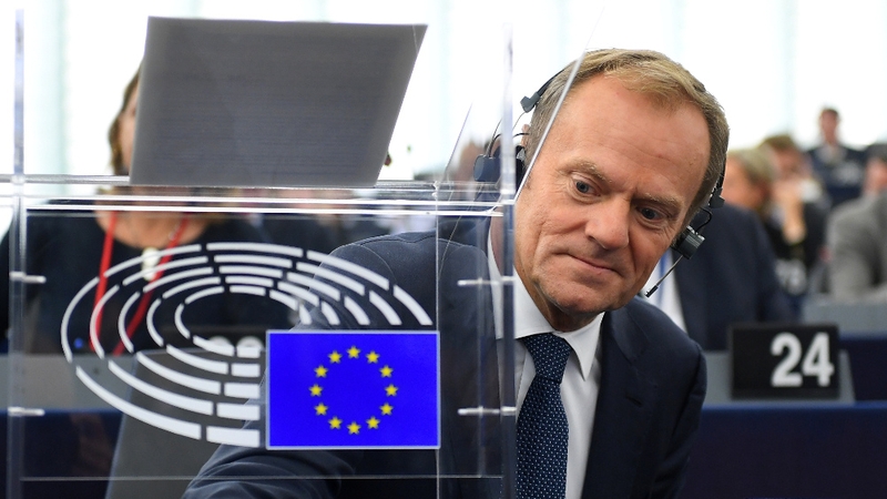 Donald Tusk said progress is needed on the border and divorce bill