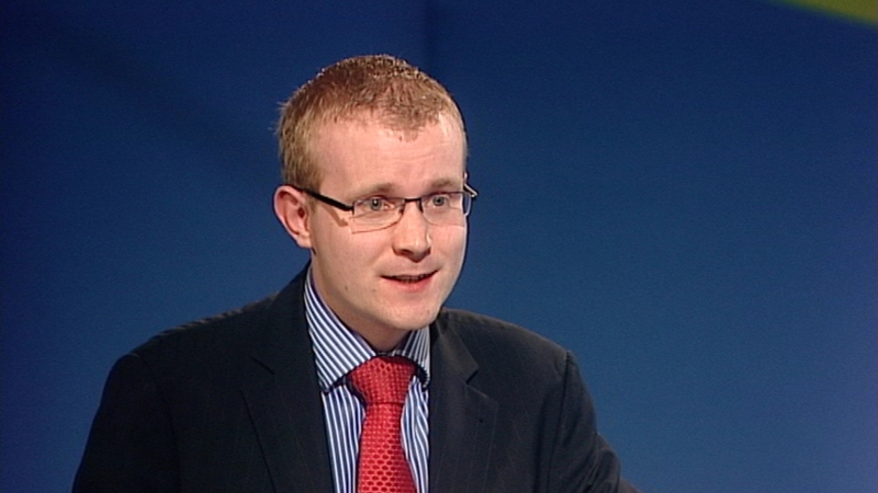 Barry Walsh pictured at a Fine Gael conference in 2009