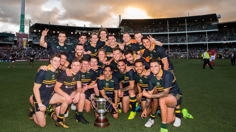 Australia won the Cormac McAnallen Cup in 2017 to make it 10-10 in series history between the two nations