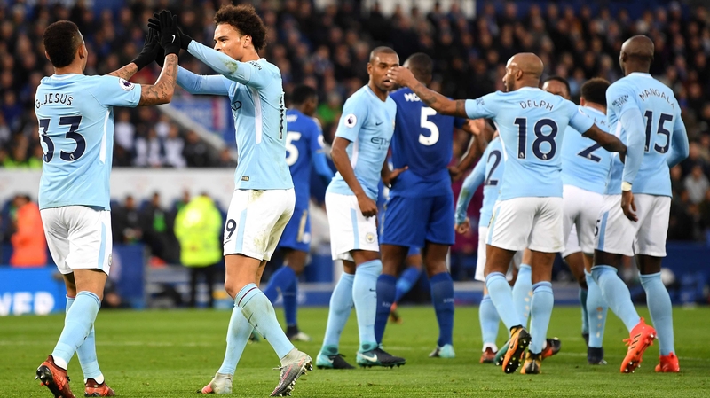 Manchester City were superb against Leicester