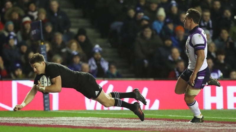 Beauden Barrett is a two-time player of the year