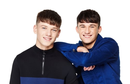 Conor and Sean Price from Blessington, Co Wicklow