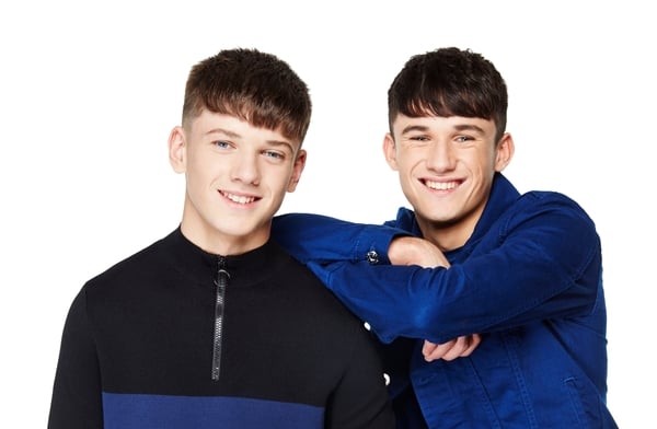 Conor and Sean Price from Blessington, Co Wicklow