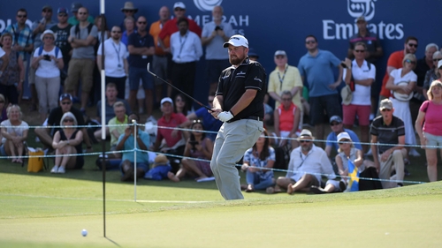 Shane Lowry almost chipped in on the last