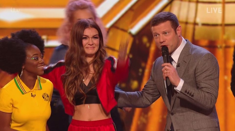 Rai-Elle and Holly departed The X Factor tonight