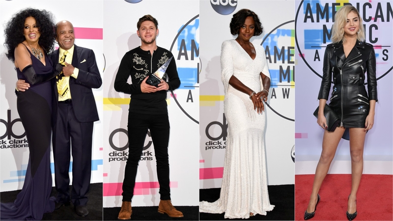 American Music Awards 2017: Red Carpet Fashion