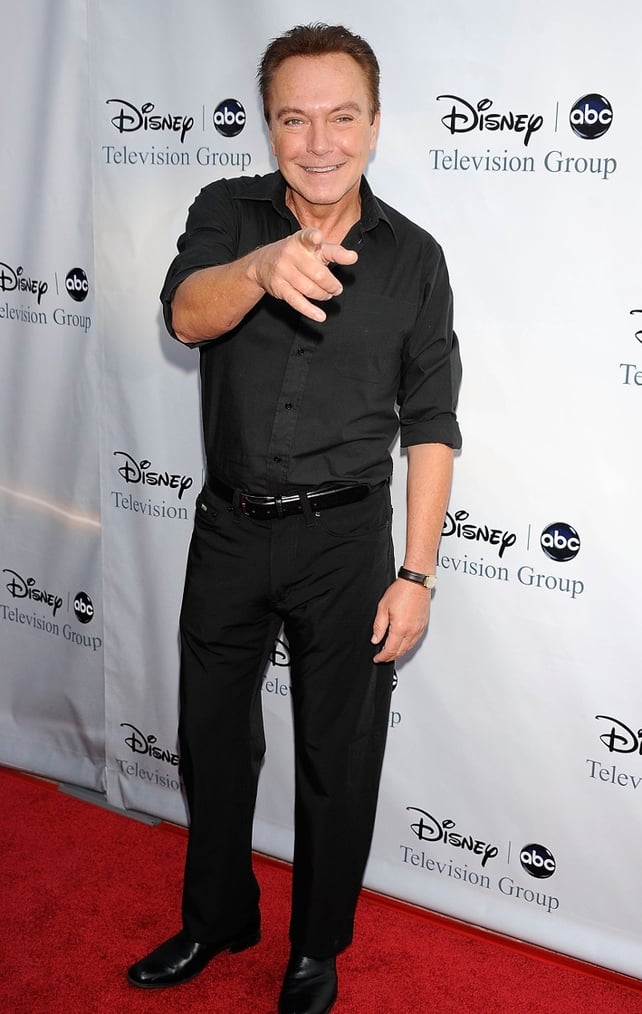 r David Cassidy arrives at Disney-ABC Television Group Summer Press Tour Party in 2009