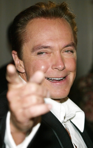 David Cassidy gestures as he attends the Sixth Annual Family Television Awards in 2004