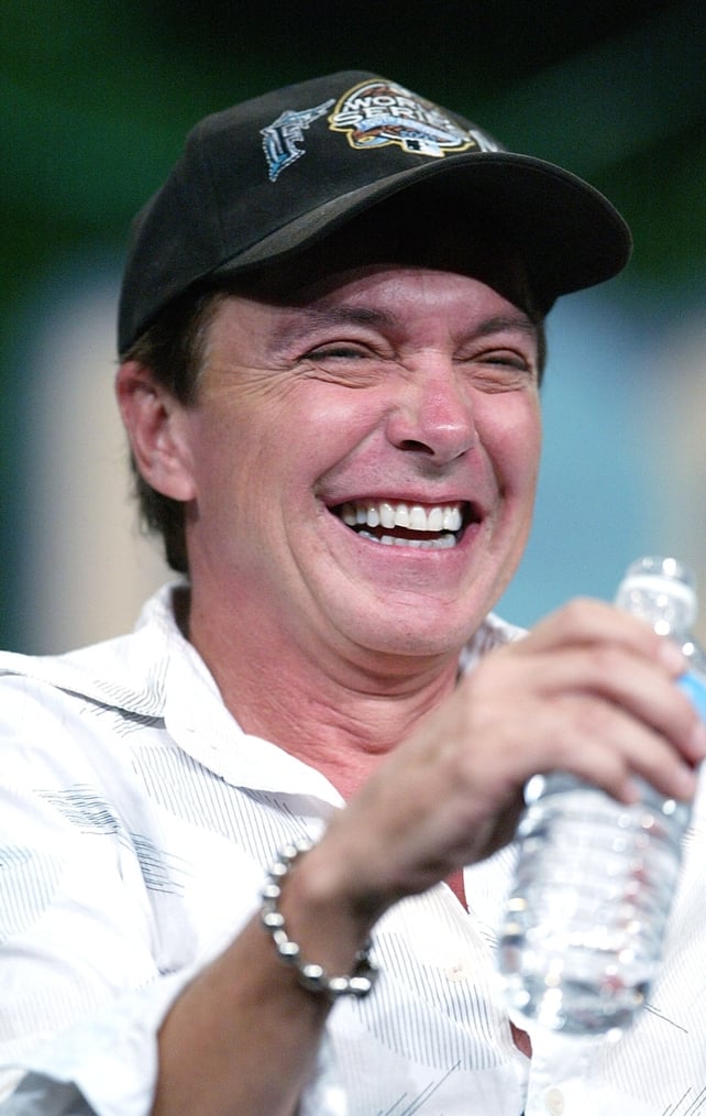 David Cassidy of 'In Search of The Partridge Family' speaks with the press in 2004