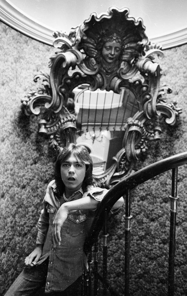 American pop singer and star of the television programme, 'The Partridge Family', David Cassidy in 1974.