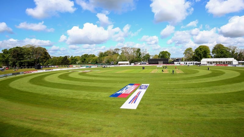 Ireland faced New Zealand at Malahide Cricket Club in May