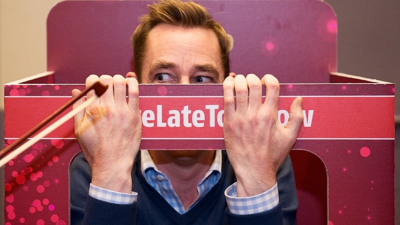 Tubridy: keeping it all under wraps