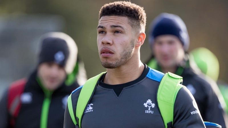 Leinster's Adam Byrne will make his debut against the Pumas