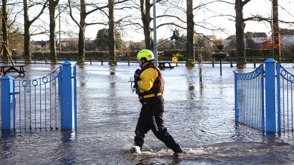 Floods in Mountmellick, Co Laois in November 2017: "How much are we responsible for having more frequent heatwaves or heavier rainfall?"