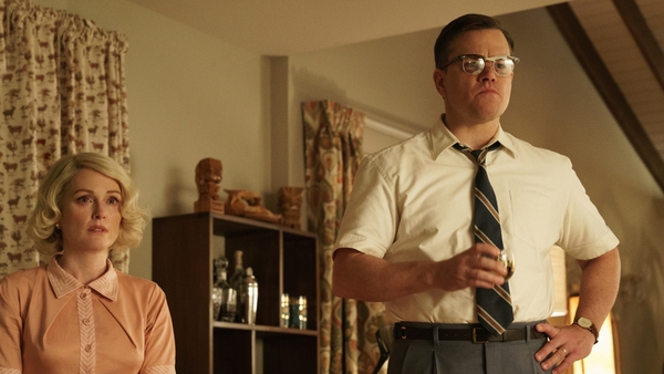 Jullianne Moore and Matt Damon: creepy and conniving