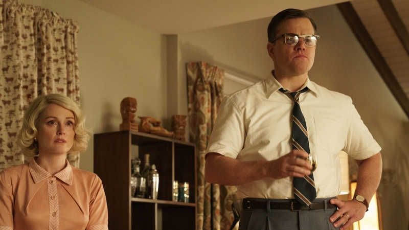 Jullianne Moore and Matt Damon: creepy and conniving