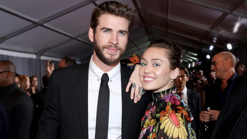 Liam Hemsworth and Miley Cyrus