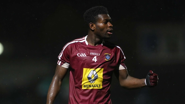 Boidu Sayeh plays football for Westmeath