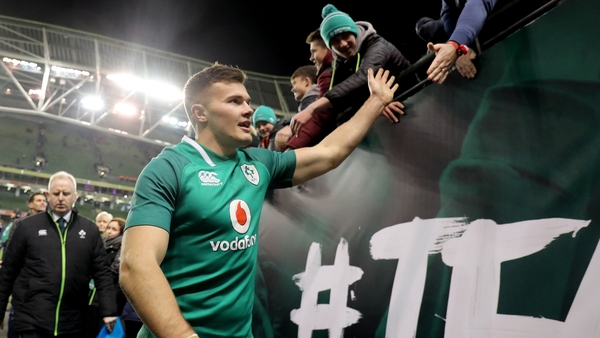 Jacob Stockdale says there's a lot of rugby to be played between now and the Six Nations