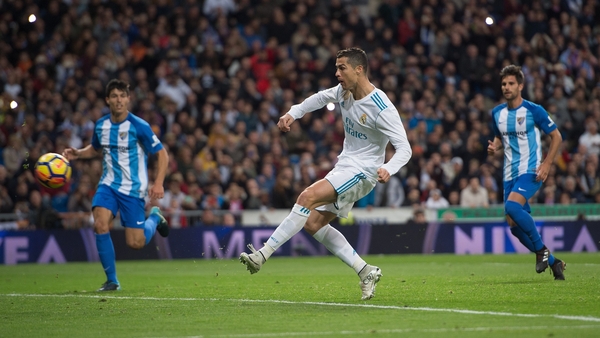 Cristiano Ronaldo scored at the second time of asking