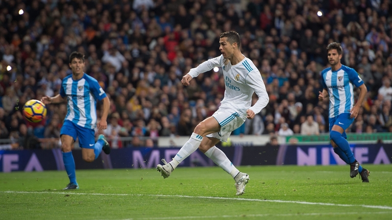 Cristiano Ronaldo scored at the second time of asking