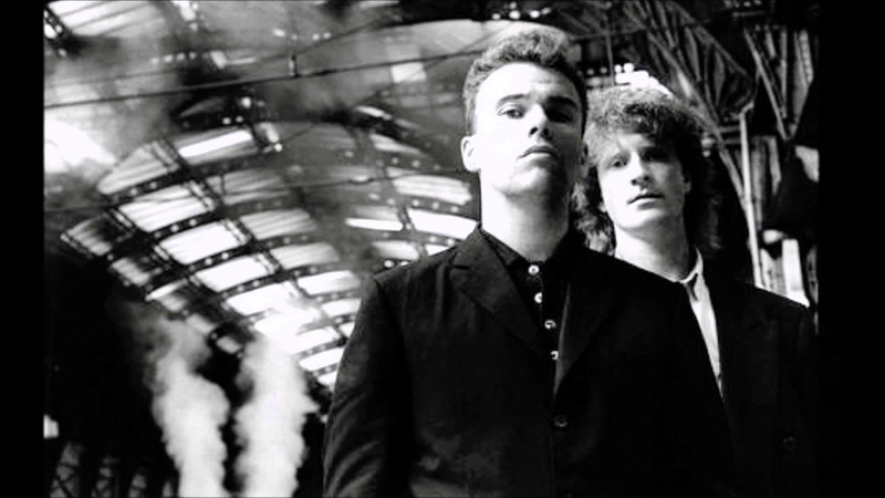 Cathal Coughlan (left) and Sean O'Hagan (right) of Microdisney