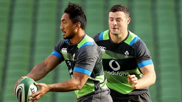 Robbie Henshaw and Bundee Aki started in the 38-3 win over South Africa earlier this month