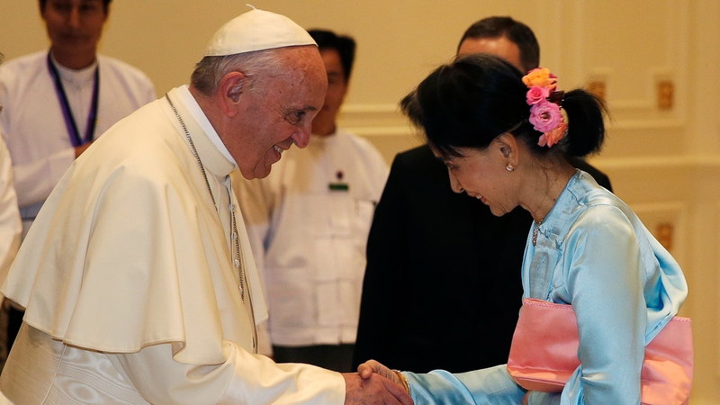 Ms Suu Kyi said there had been an erosion of trust in Rakhine state