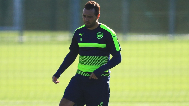 Santi Cazorla is still some way away from a return