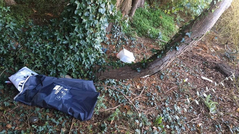 A man was found unresponsive in Ranelagh yesterday and died in hospital