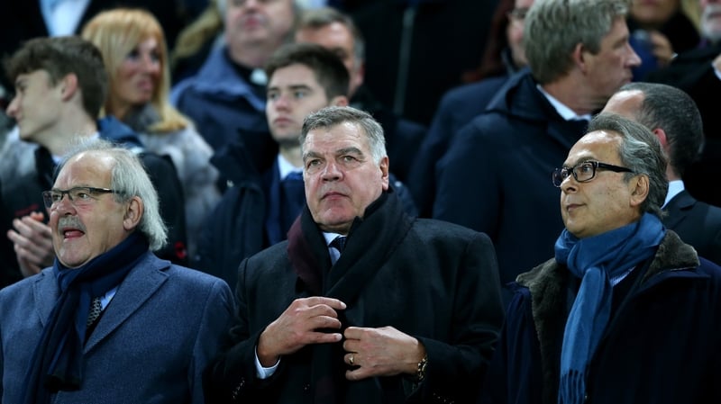 Allardyce was in charge for less than six months