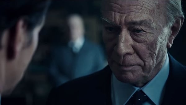 Christopher Plummer in the trailer for All the Money In the World