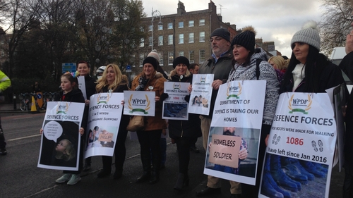 After the demonstration, a smaller group will resume a vigil and will stay outside Leinster House overnight
