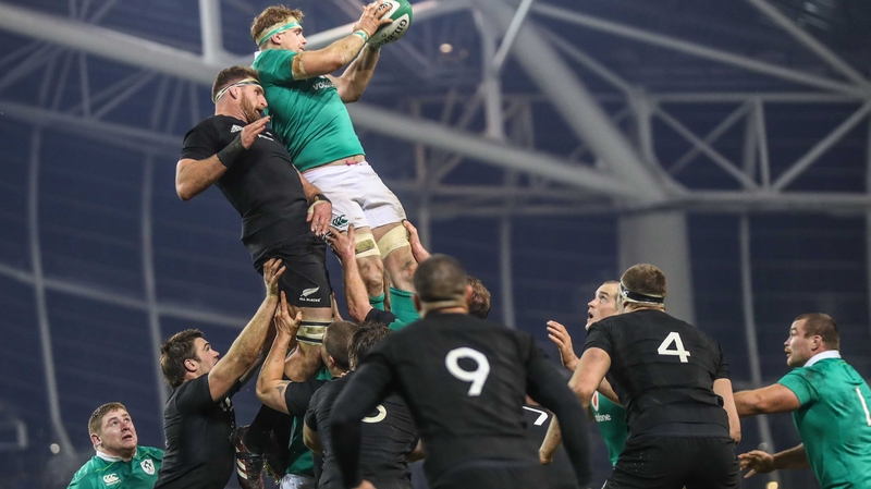 Ireland last hosted New Zealand in November 2016