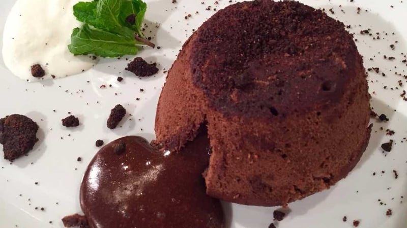 Mark Murphy's Chocolate Fondant & Coffee Crumble