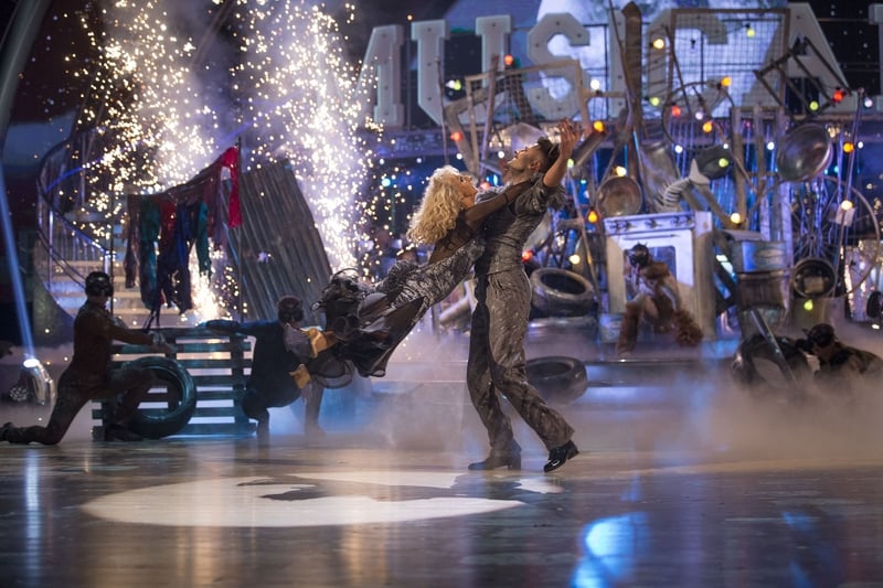 That's magic! The lovely Debbie McGee with Giovanni Pernice