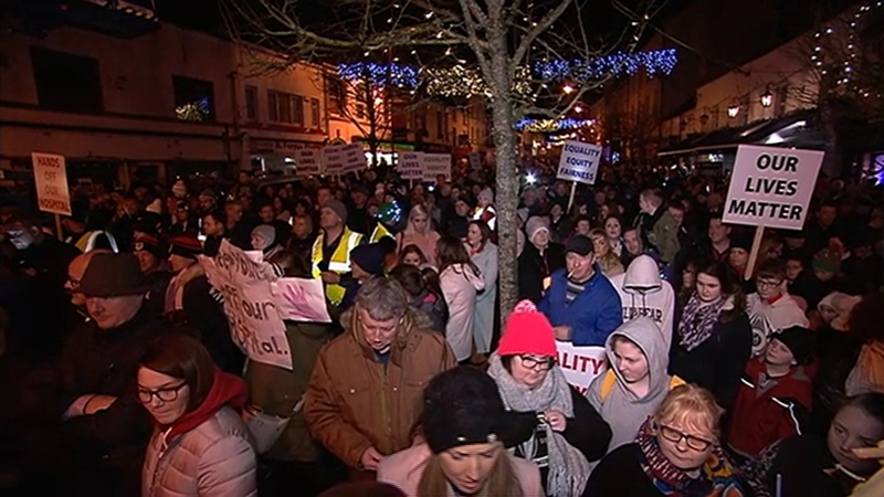 The HSE has proposed the downgrading of the hospital because of the lack of day-care patients using the facility