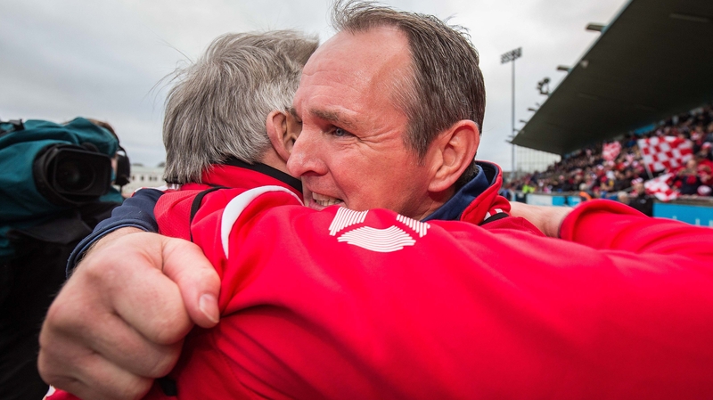 Mattie Kenny: 'We're very proud of the lads. It's a great feeling to win.'