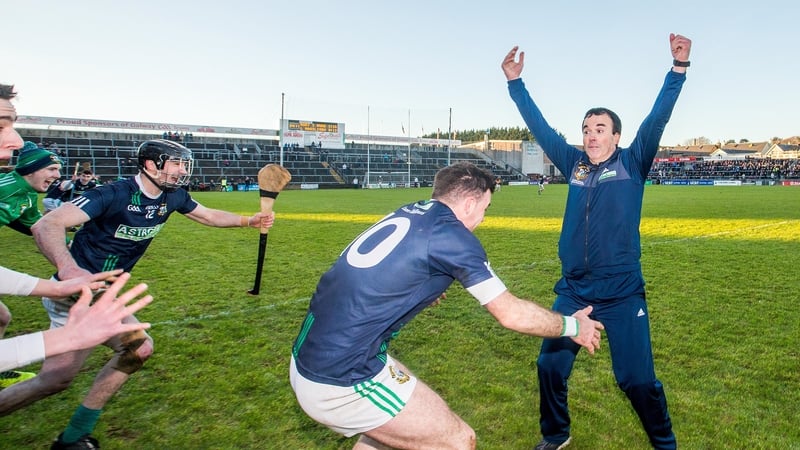 Louis Mulqueen shows his delight after the underdogs prevailed at Pearse Stadium