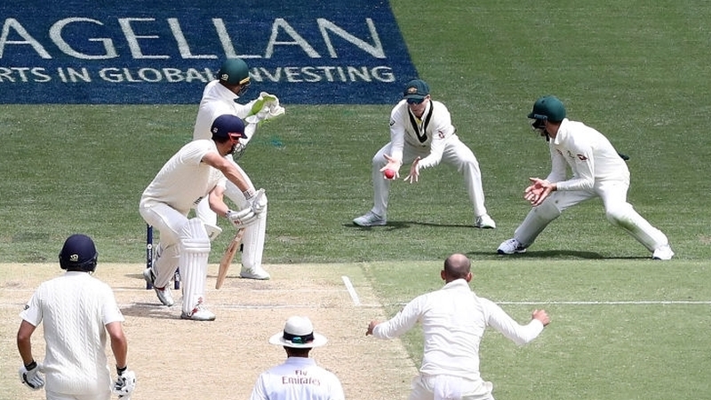 Alastair Cook is caught out