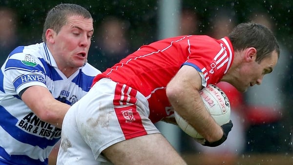 Michael 'Brick' Walsh (right) helped Stradbally to club glory