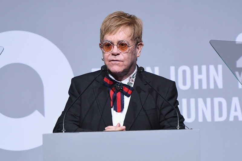 Elton John helms the Elton John AIDS Foundation whose aim is to eradicate HIV transmission.