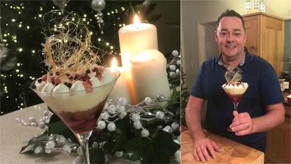Neven's Christmas Menu for 2017 includes a delicious Sherry Trifle.